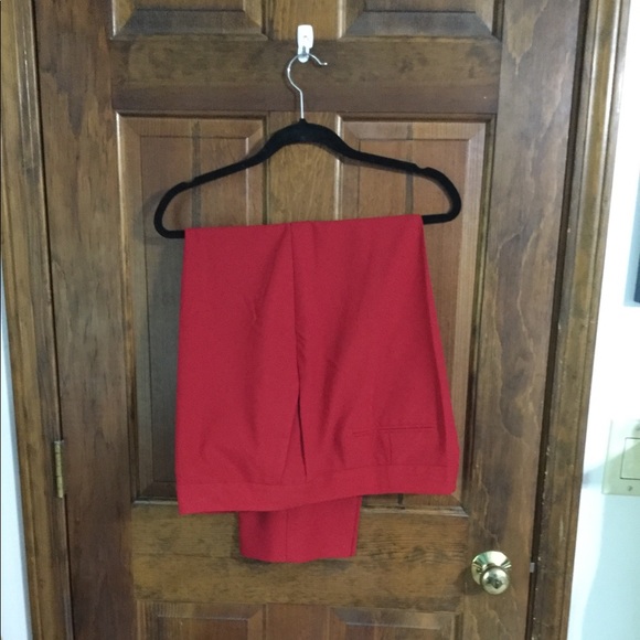 Wine-colored trousers. Career wear. NWT. - Picture 1 of 6